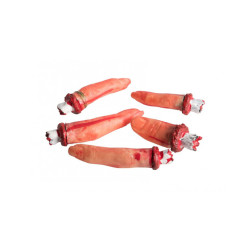 Utržené prsty - halloweenská dekorace